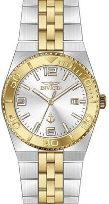 Invicta Ocean Voyage 50160 women's 38mm watch with gold-tone and silver