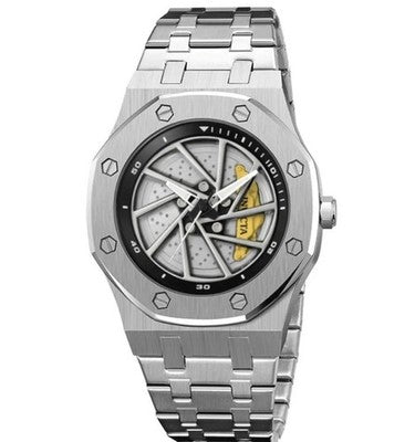 Invicta Speedway 69487 men's 42mm watch with silver, stainless steel