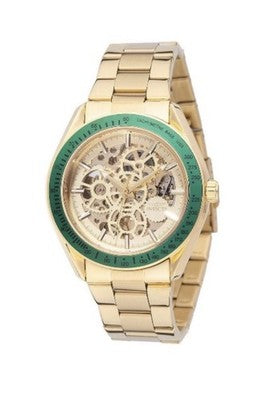 Invicta Objet D Art 69453 43mm watch with gold and green, automatic
