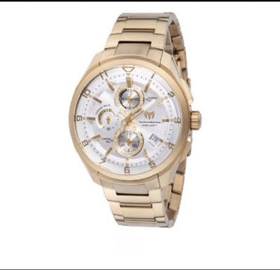 TechnoMarine Ocean Quantum TM-318118 men's 44mm watch with gold