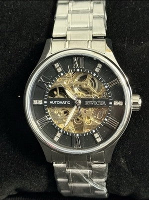 Invicta Objet D Art 69118 men's 40mm watch with silver, automatic