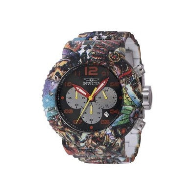 Invicta Pro Diver men's watch with black and silver, dive bezel