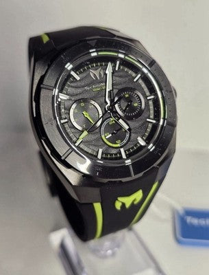 TechnoMarine Cruise TM-125024 men's 43mm watch with black and green