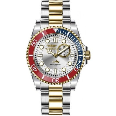 Invicta Pro Diver men's watch with two-tone and silver, dive bezel