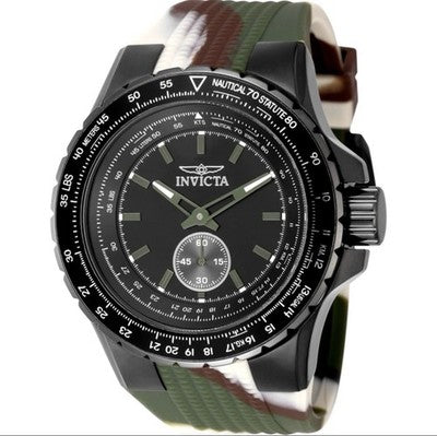 Invicta Aviator 49320 men's watch with black