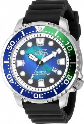 Invicta Pro Diver Abyss 49545 Men's 48mm Quartz Black Watch Brand New