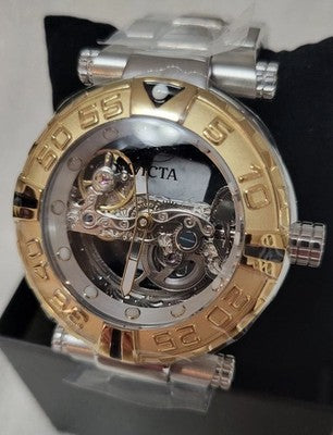 Invicta 49504 Subaqua Nebula Automatic Men's Watch w/ Skeleton Dial 47mm Diver