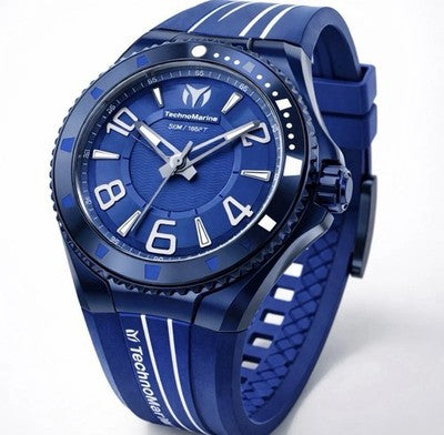 Invicta TechnoMarine Racing Legends Watch 44mm Blue White Quartz TM-525012 NEW!