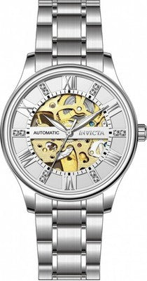 Invicta Objet D'Art 69117 men's 40mm watch with silver, automatic