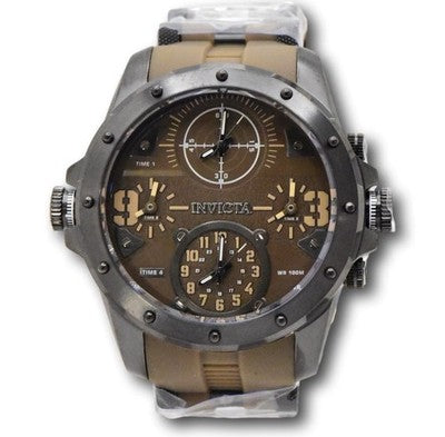 Invicta Coalition Forces 39357 men's 50mm watch with brown