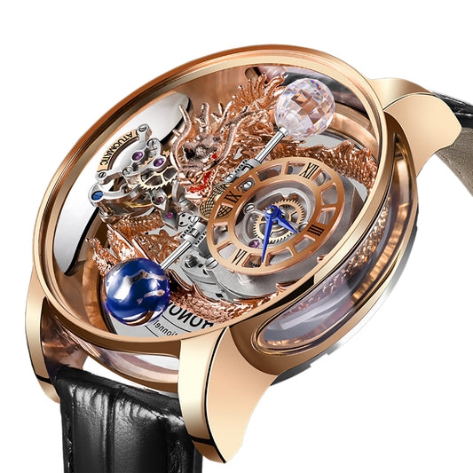 Montres Prestige MPW-0141 Skeleton Dial Men's Watch 46mm Quartz New official product image