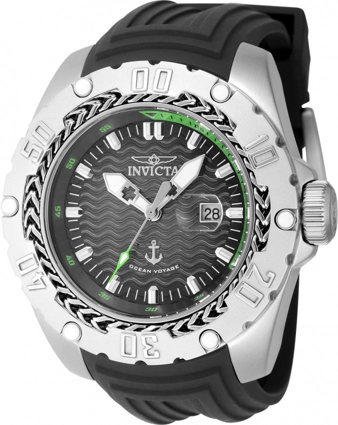 Invicta 48015 Men's Watch - 52mm, Black 52mm Men's Watch