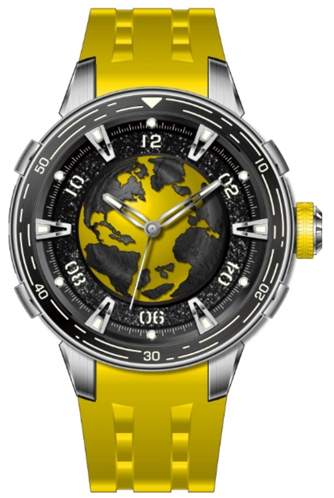 Invicta 70114 Objet d'Art Aphelior Automatic 40.2mm Yellow Men's Watch