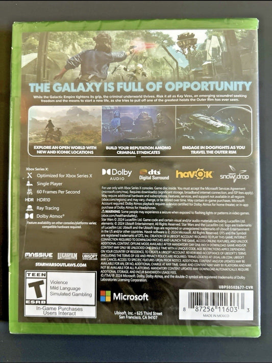 Star Wars Outlaws - Microsoft Xbox Series X - S (view 2)