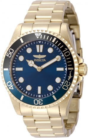 Invicta Pro Diver Men's Watch - 43mm, Gold (49707) - official image