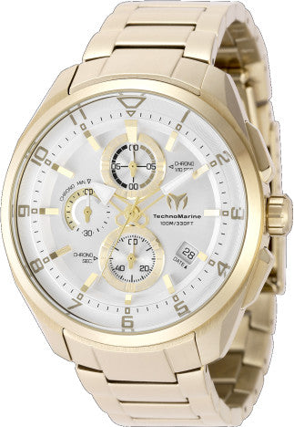 TechnoMarine Ocean Quantum Men's Watch - 44mm, Gold (TM-318118) - official image