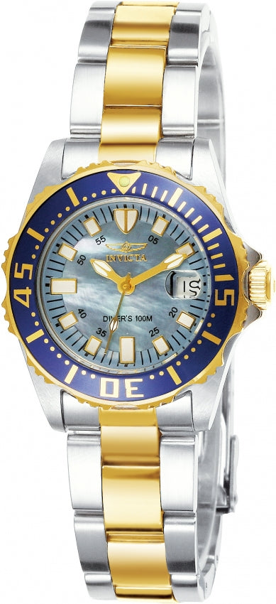 Invicta Pro Diver Swiss Ronda 585 Caliber Mother of Pearl Dial 30mm Women's (view 2)