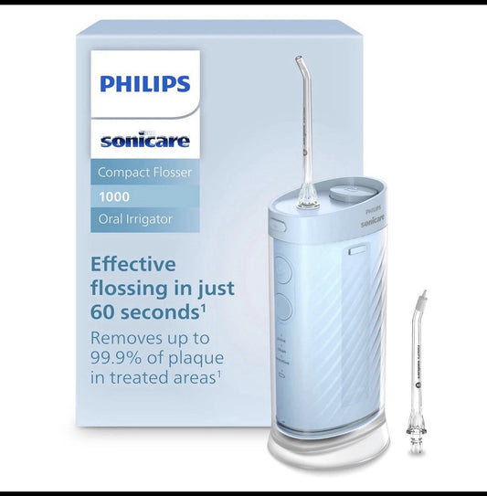 Philips Sonicare Compact Flosser 1000, Portable Water Flosser