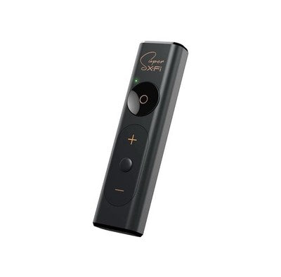Creative Sound Blaster X1 portable USB-C DAC and headphone amplifier with Hi-Res Audio and Super X-Fi spatial sound