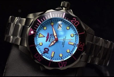 Invicta Grand Diver men's 47mm watch with blue, automatic