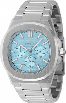 Invicta Speedway 48328 Men's 41mm Light Blue Stainless Steel Quartz Watch New
