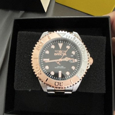 Invicta S1 Rally 79012 Men's 44mm Quartz Gold-Tone Date Watch Brand New