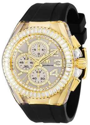 TechnoMarine Manta Ray Men's 42mm Chronograph Rose Gold Dial Watch TM-219007 New