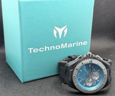 TechnoMarine Manta Ray Men's 42mm Chronograph Rose Gold Dial Watch TM-219007 New