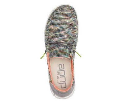 Hey Dude Wendy Sox Peacock Pink Women's Size 5 Slip On Shoes New in Box