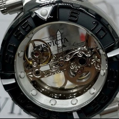 Invicta Subaqua 49505 Men's 47mm Automatic Skeleton Dial SS Watch New
