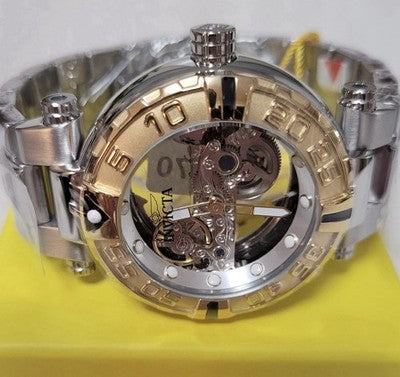 Invicta 49504 Subaqua Nebula Automatic Men's Watch w/ Skeleton Dial 47mm Diver