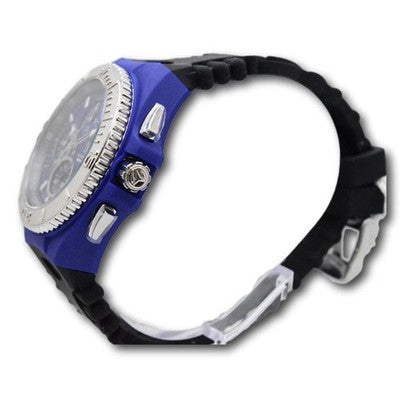 TechnoMarine Cruise JellyFish Men's 46mm Blue Weave Dial Chrono Watch TM-115114