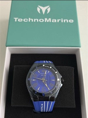 Invicta TechnoMarine Racing Legends Watch 44mm Blue White Quartz TM-525012 NEW!
