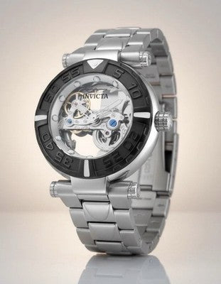 Invicta Subaqua 49505 Men's 47mm Automatic Skeleton Dial SS Watch New