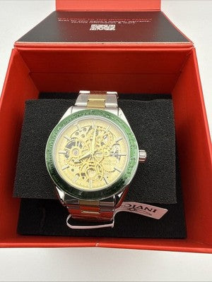 Invicta Objet D Art 69454 Men's 43mm Auto Skeleton Gold Two-Tone Watch New