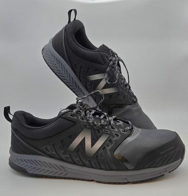 New Balance Industrial 412 Black Grey Men's Size 11 Slip Resistant Work Shoe