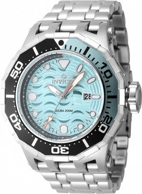 Invicta Pro Diver Scuba Wave 47846 Men's 52mm 200m Teal Quartz Watch New