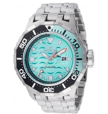 Invicta Pro Diver Scuba Wave 47846 Men's 52mm 200m Teal Quartz Watch New