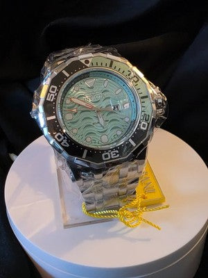 Invicta Pro Diver Scuba Wave 47846 Men's 52mm 200m Teal Quartz Watch New