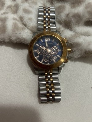 TechnoMarine Manta Ray Men's 42mm Chronograph Rose Gold Dial Watch TM-219007 New