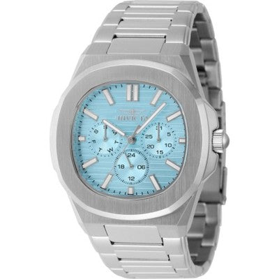 Invicta Speedway 48328 Men's 41mm Light Blue Stainless Steel Quartz Watch New