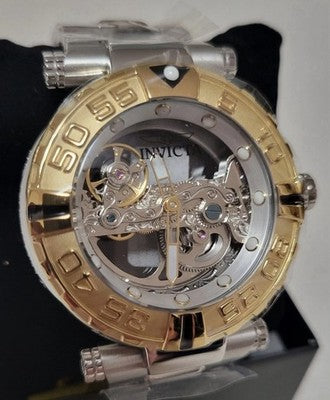 Invicta 49504 Subaqua Nebula Automatic Men's Watch w/ Skeleton Dial 47mm Diver