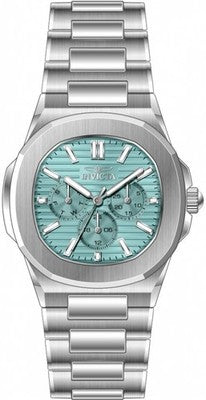 Invicta Speedway 48328 Men's 41mm Light Blue Stainless Steel Quartz Watch New
