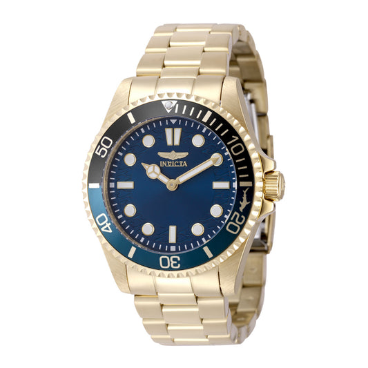 Invicta Pro Diver Men's Watch - 43mm, Gold (49707)