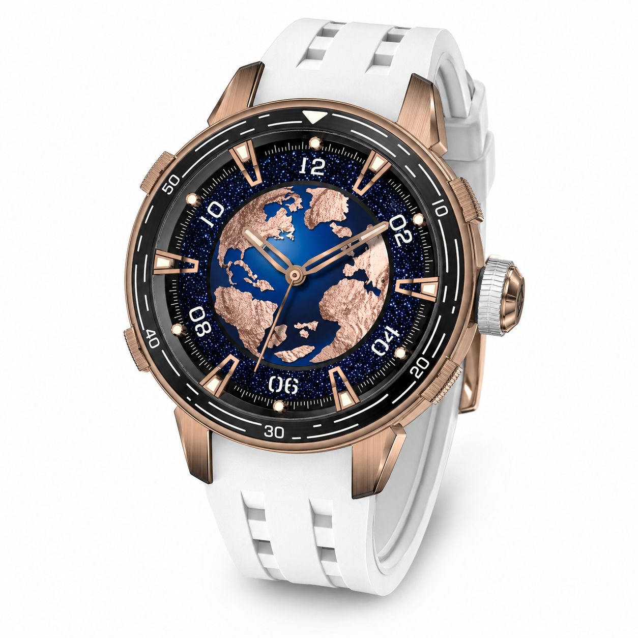 Invicta 70090 Celestial Astelis Automatic 40.2mm Rose Gold Men's Watch NEW