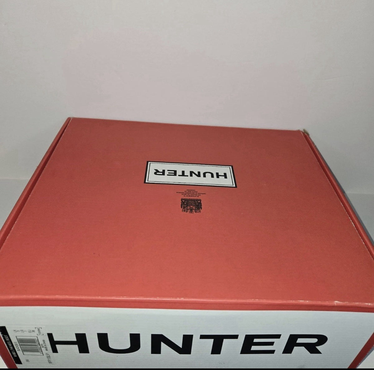 HUNTER Boots LaceUp MidHeel Leather Booties Discoverer Women Shoe Sz 7 (view 5)