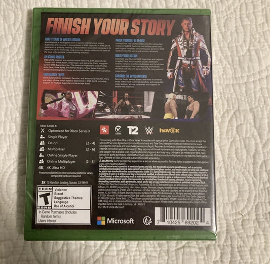 WWE 2K24 2024 (Xbox Series X / Xbox One) (view 2)