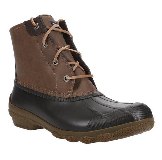 Sperry Syren Gulf Zippered Duck Women's US 5 Brown Casual Boots STS80524 - product photo