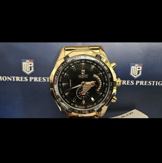 Invicta Montres Prestige X Men's Gold/Black Watch 46mm MPW-0100