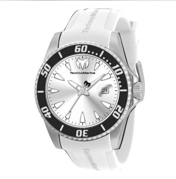 TechnoMarine Manta Sea TM-225130 Men's 42mm Quartz Silver White Watch - product photo